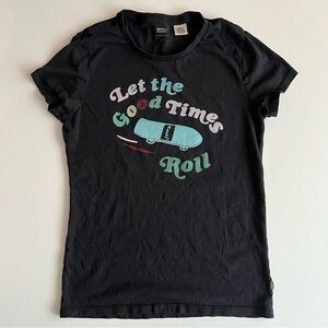 Levi’s graphic tee, black, xs